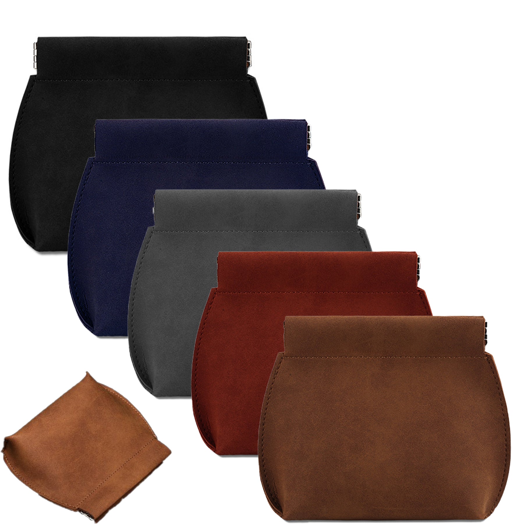 Soft PU Leather Storage Bag