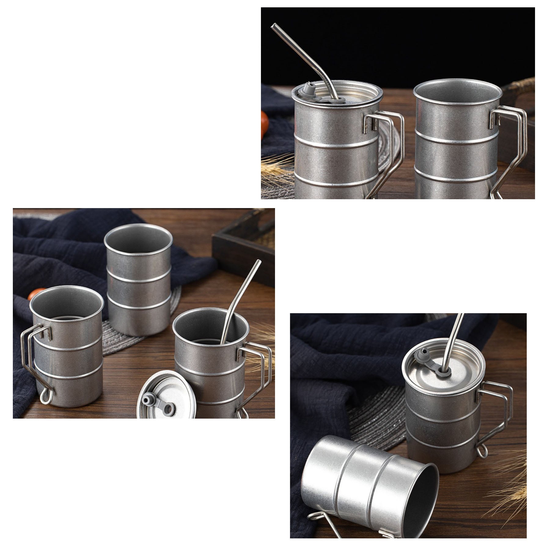 12oz 304 Stainless Steel Coffee Mug – Durable Tea Mug