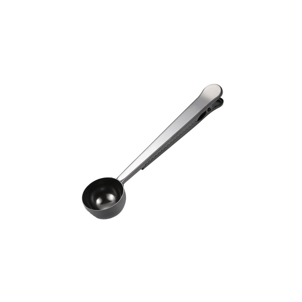 Stainless Steel Coffee Scoop With Clip