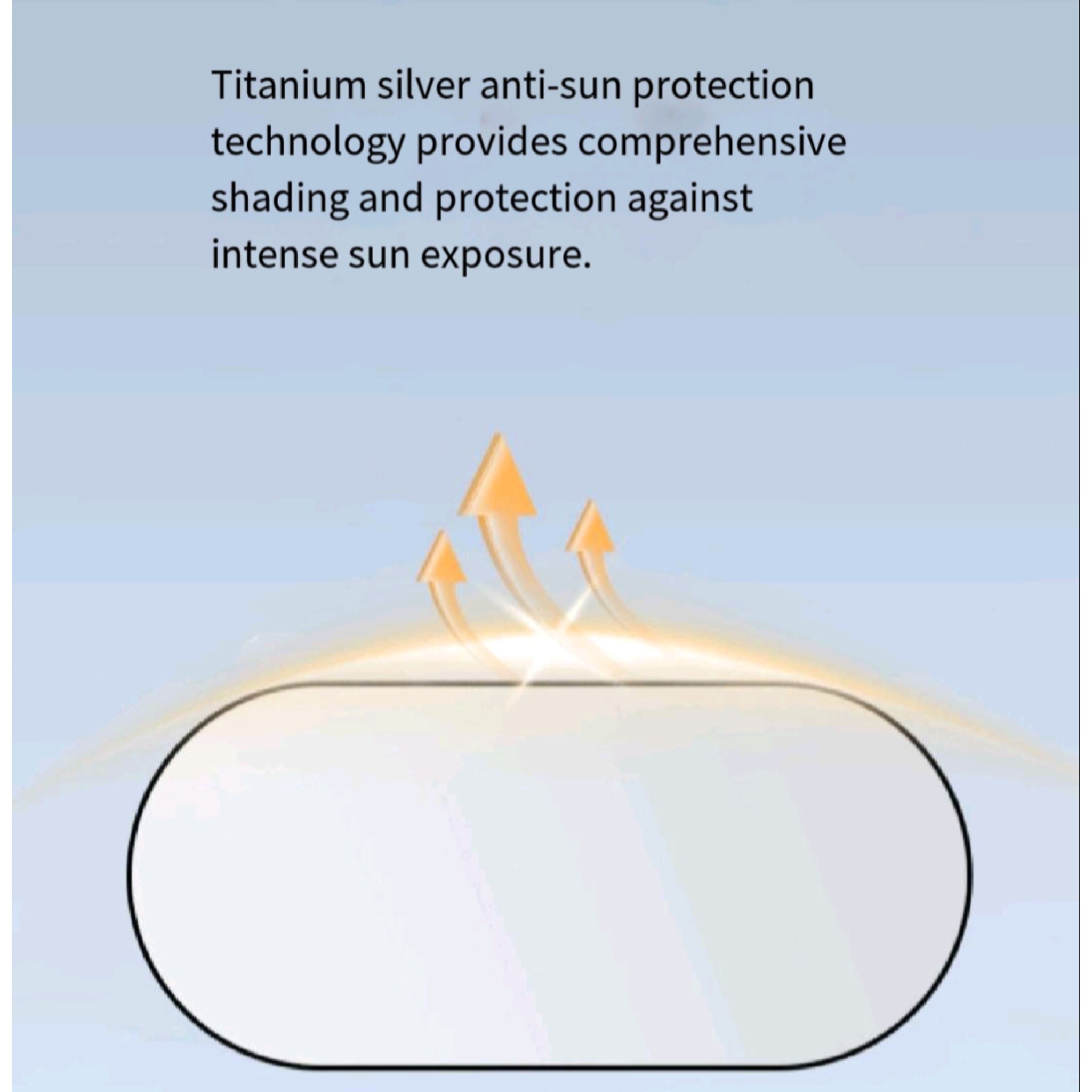 Reflective Rear Sunshade Car Heat Foldable