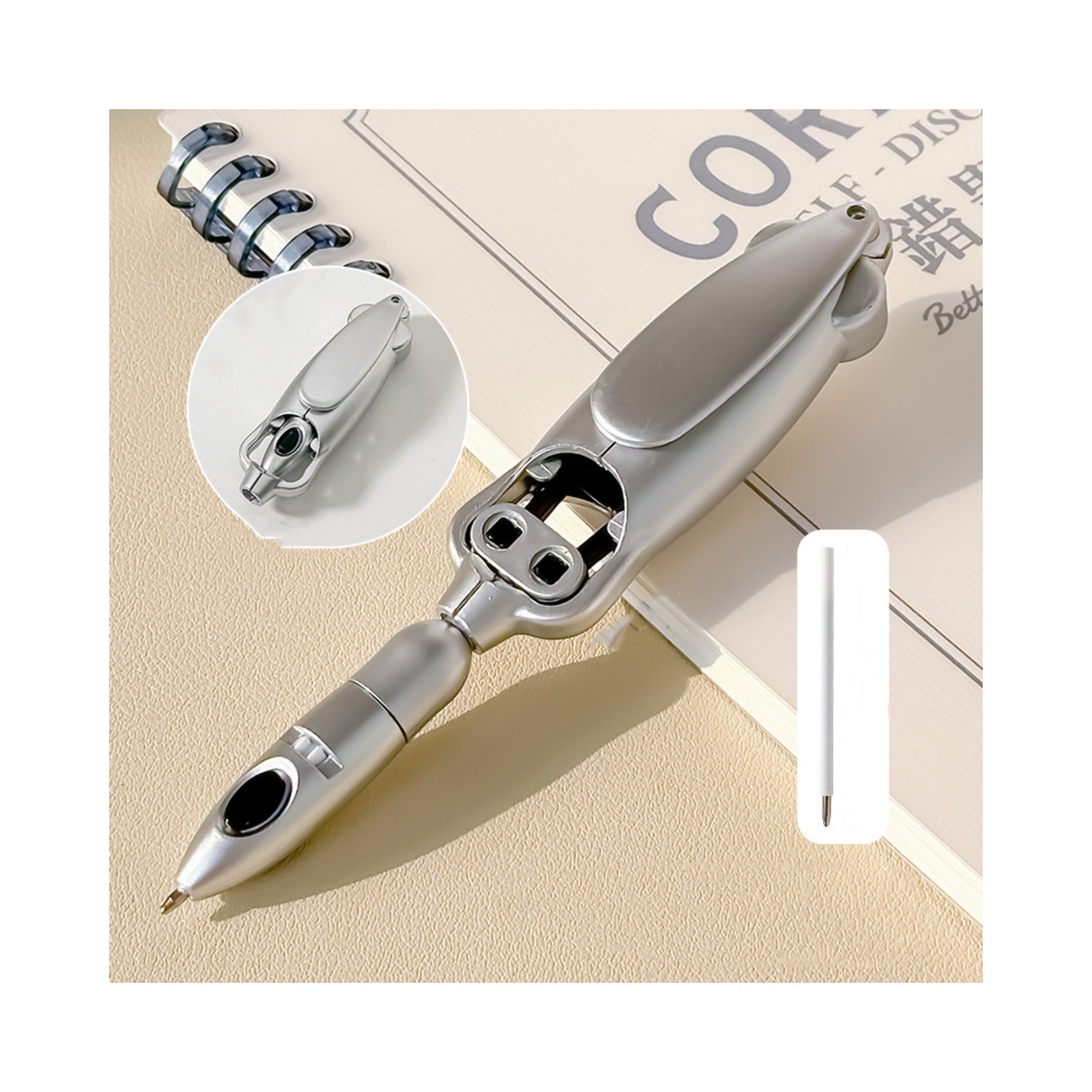 Decompression Transforming Ballpoint Pen