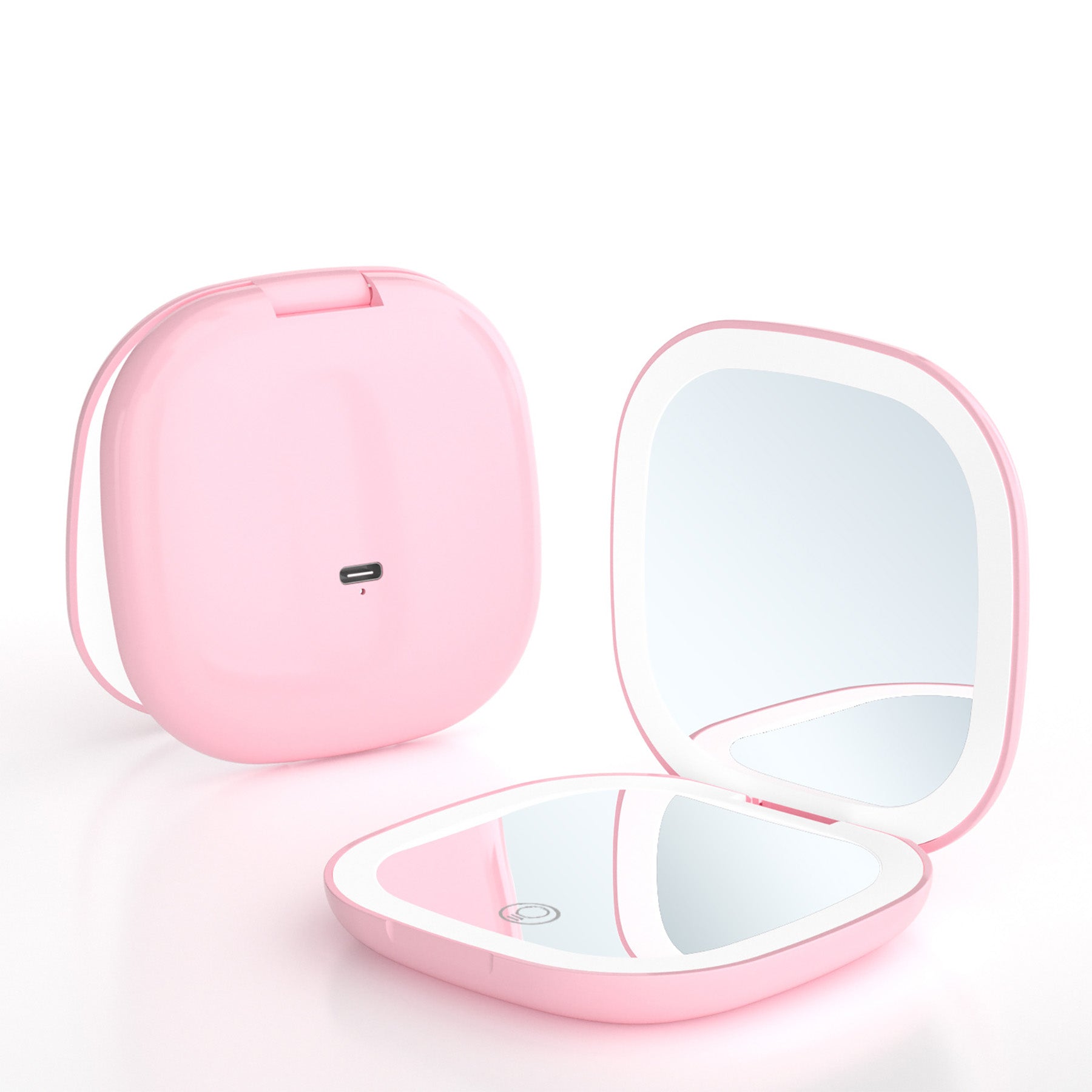 USB Rechargeable Travel Makeup Mirror