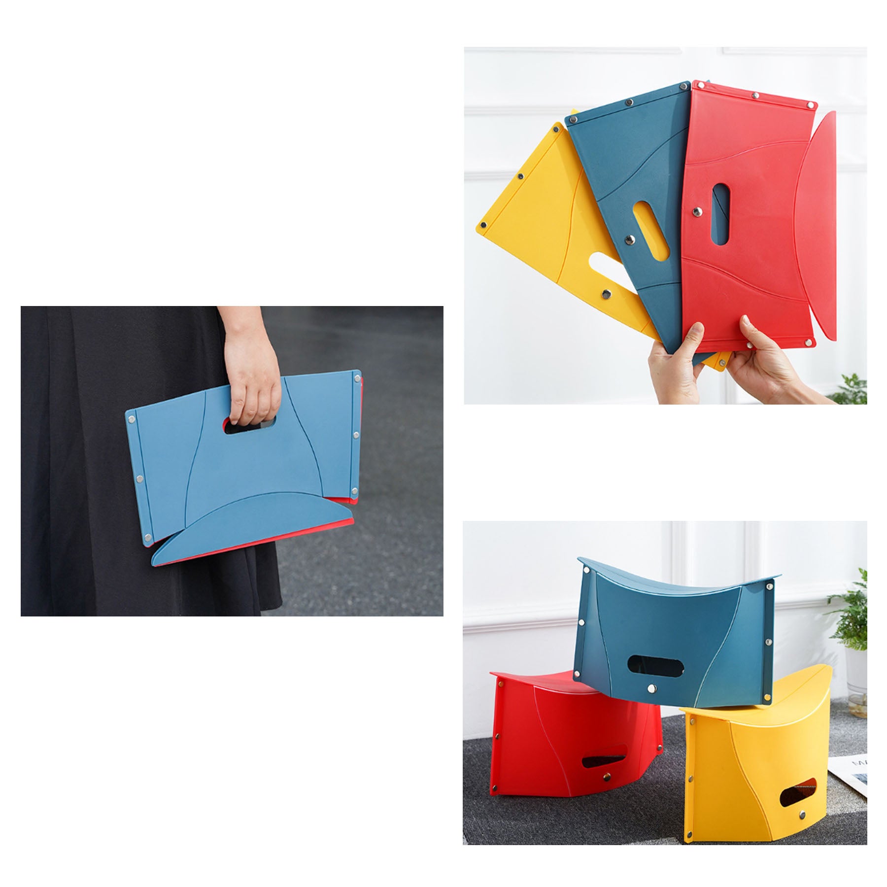 Portable Multifunctional Outdoor Folding Plastic Seat