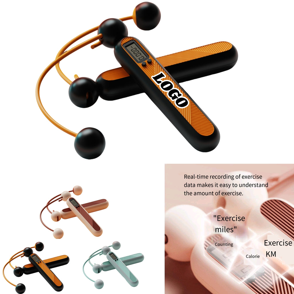 Cordless Jump Rope Sensor Based Counter Silent Bearing