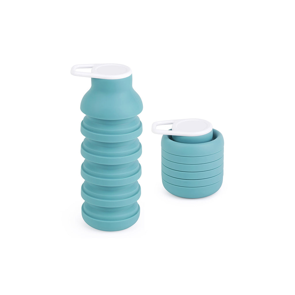 Silicone Collapsible Water Bottle -Portable Hydration Flask
