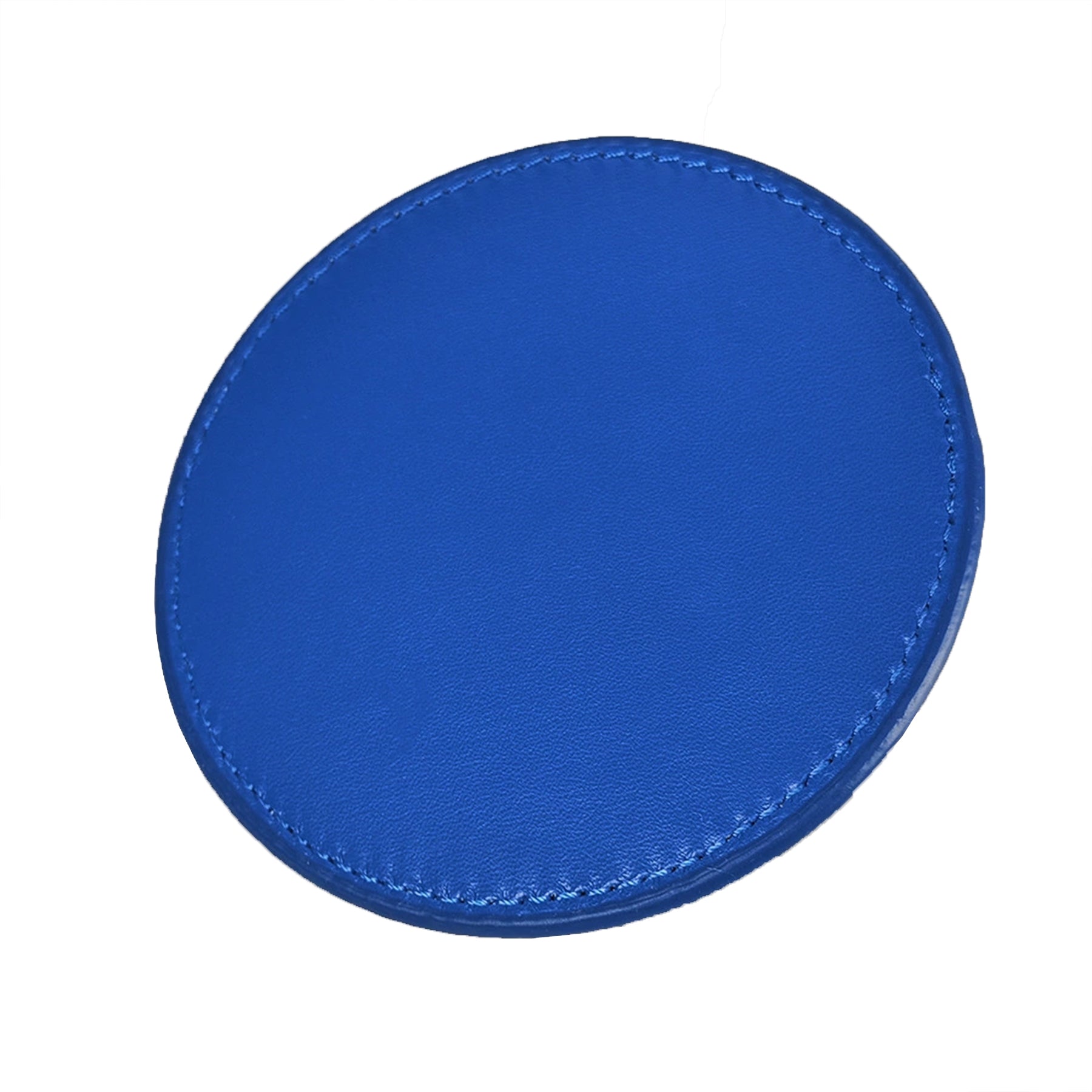 Simple Leather Round Cup Coaster And Heat Insulation Pad