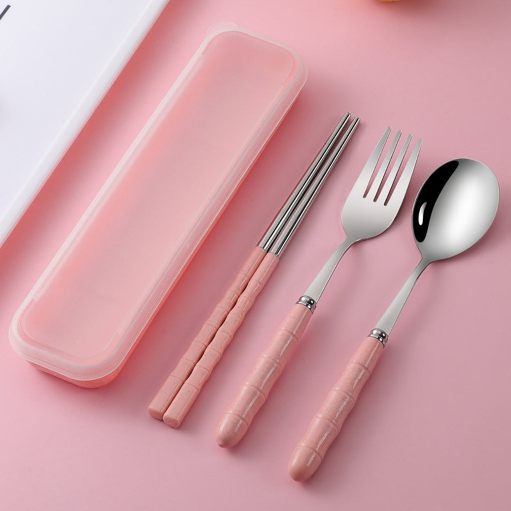 Portable Stainless Steel Cutlery Set