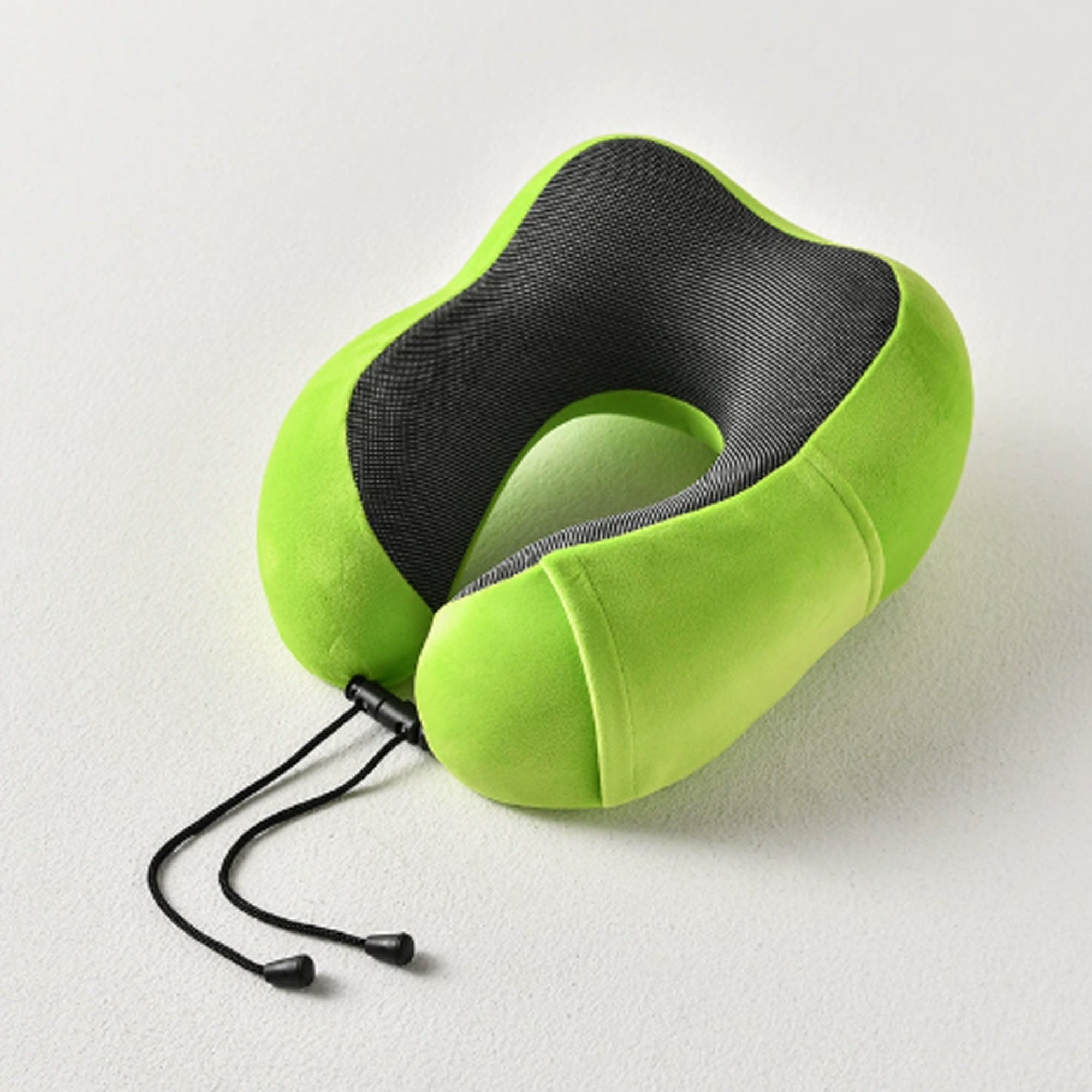 Memory Foam U-Neck Pillow, Ergonomic Travel Neck Support