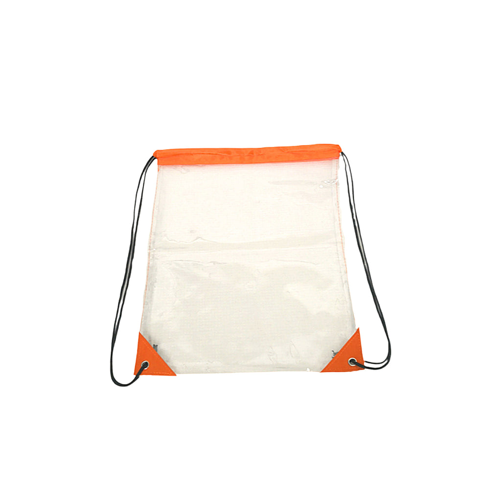 Clear PVC Drawstring Cinch Bag