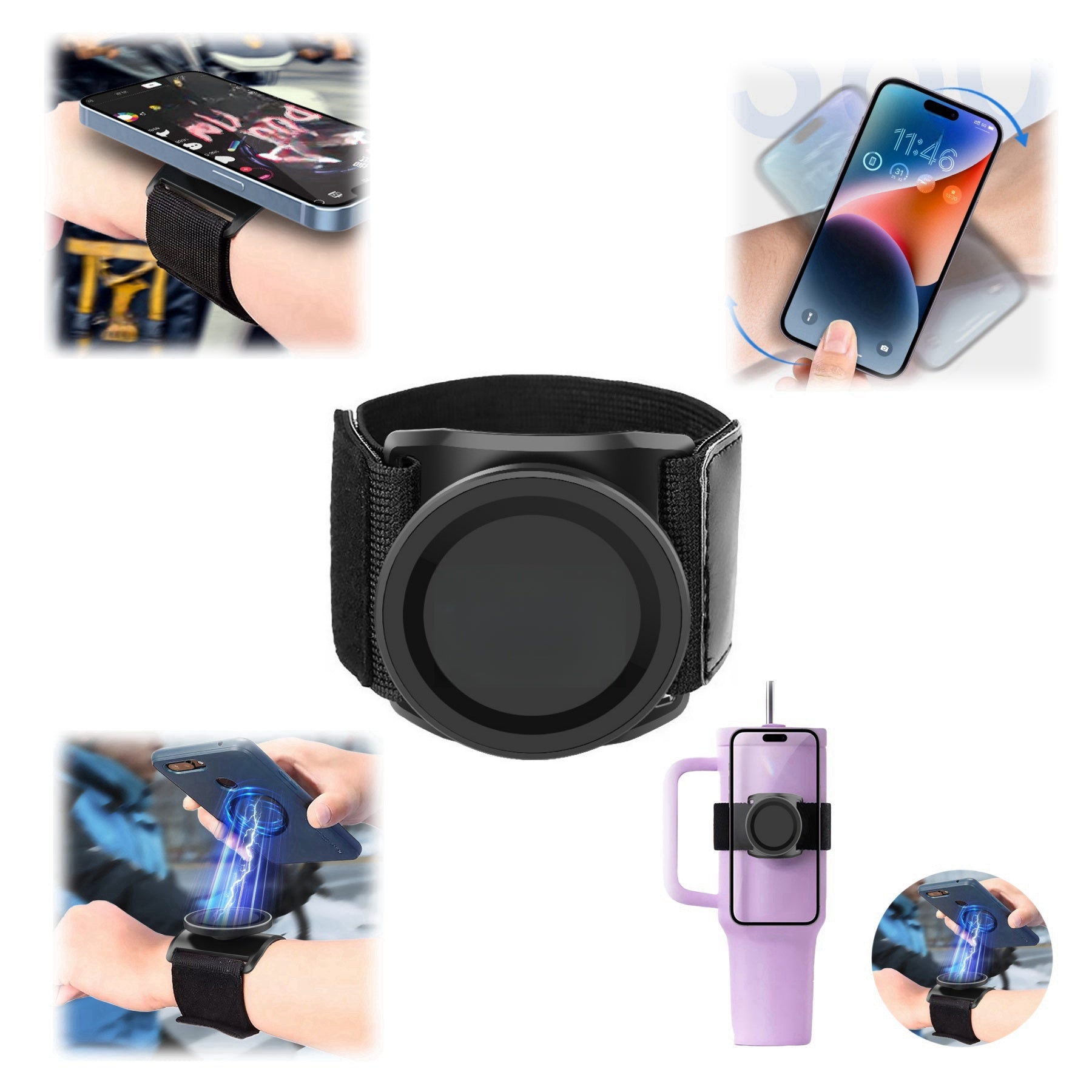 Magnetic Phone Holder Armband
