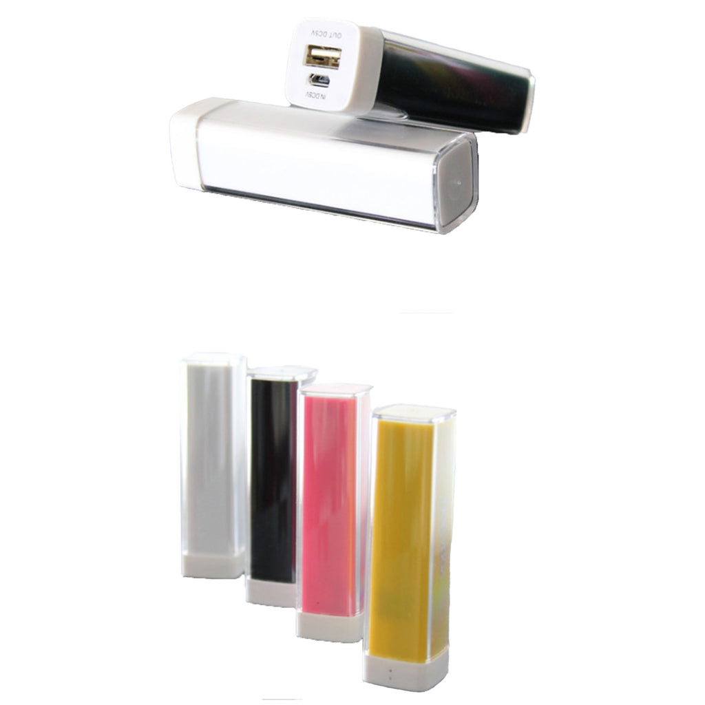 Portable Translucent Power Bank Travel Charger 2600mah