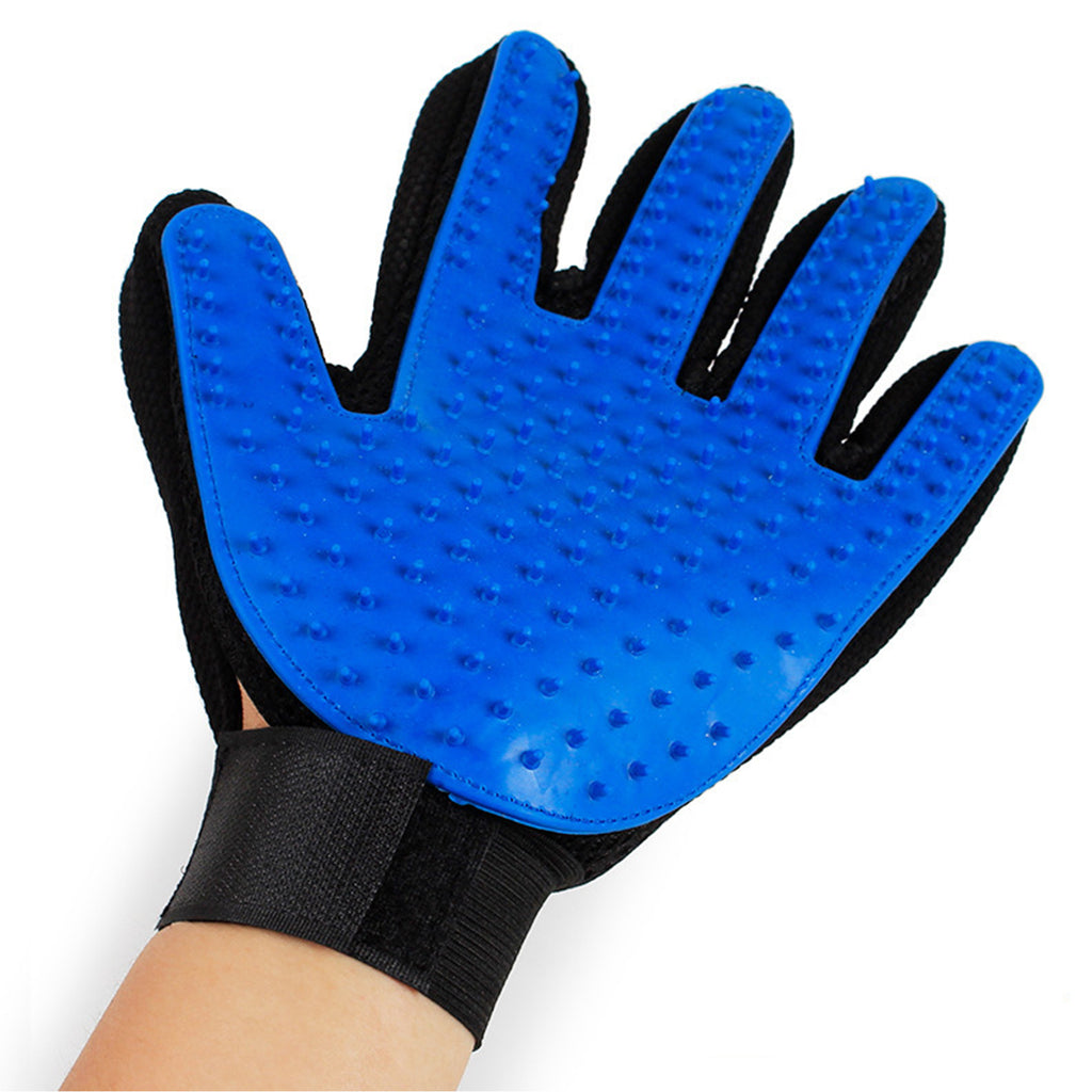 Pet Grooming And Massaging De-Shedding Gloves