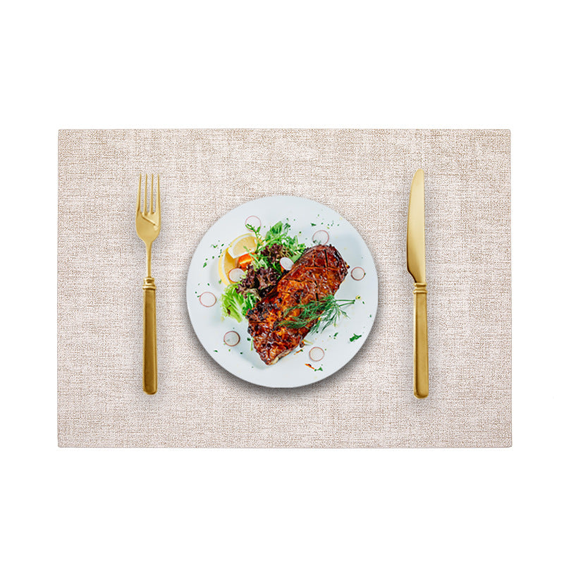Cloth Leather Table Mat