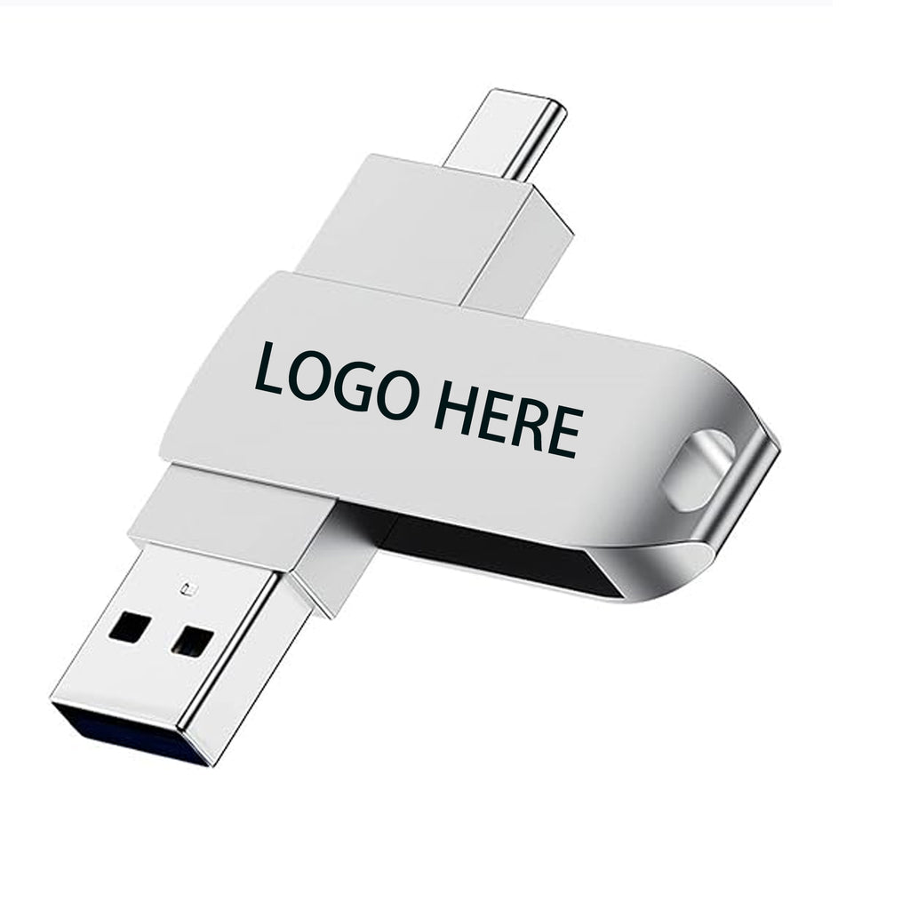 Flash Drive 64Gb Usb Type C Both 2 1 Tech - 2 In 1 Drive