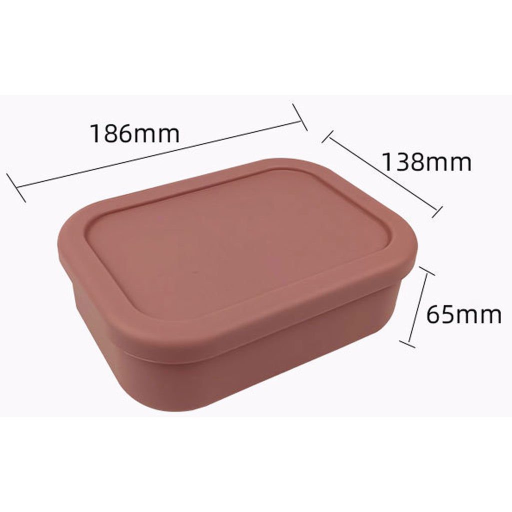 3 Compartments Silicone Lunchbox