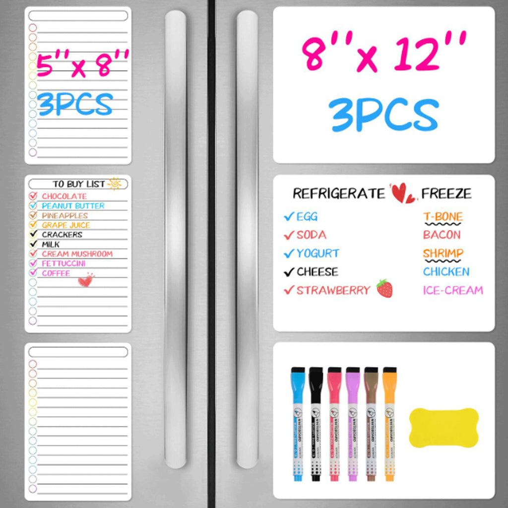 Multicolor Monthly Calendar for Fridge Magnets
