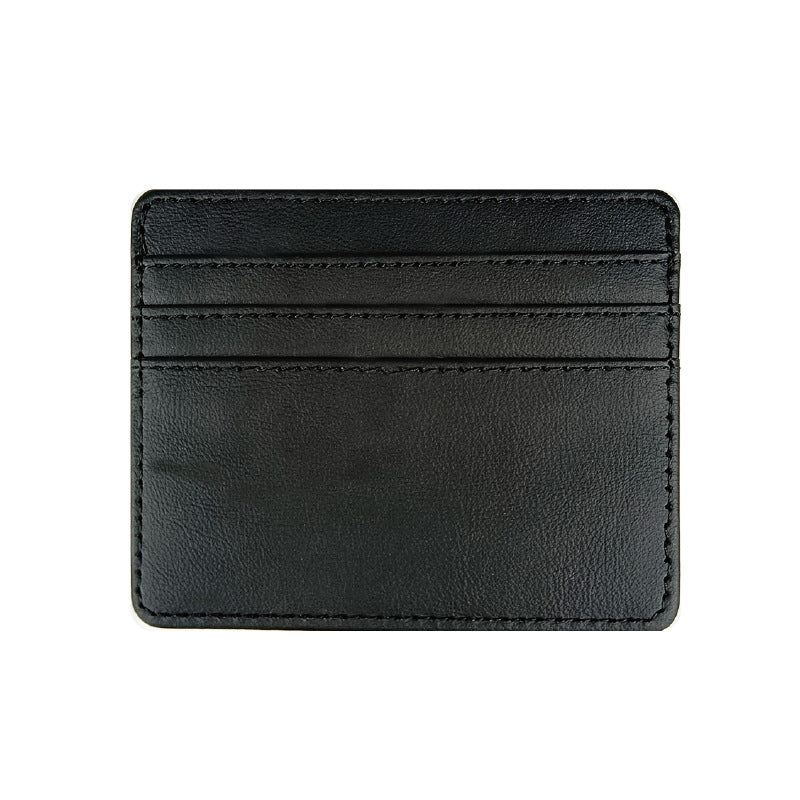 Pu Slim Minimalist Wallet Credit Card Holder