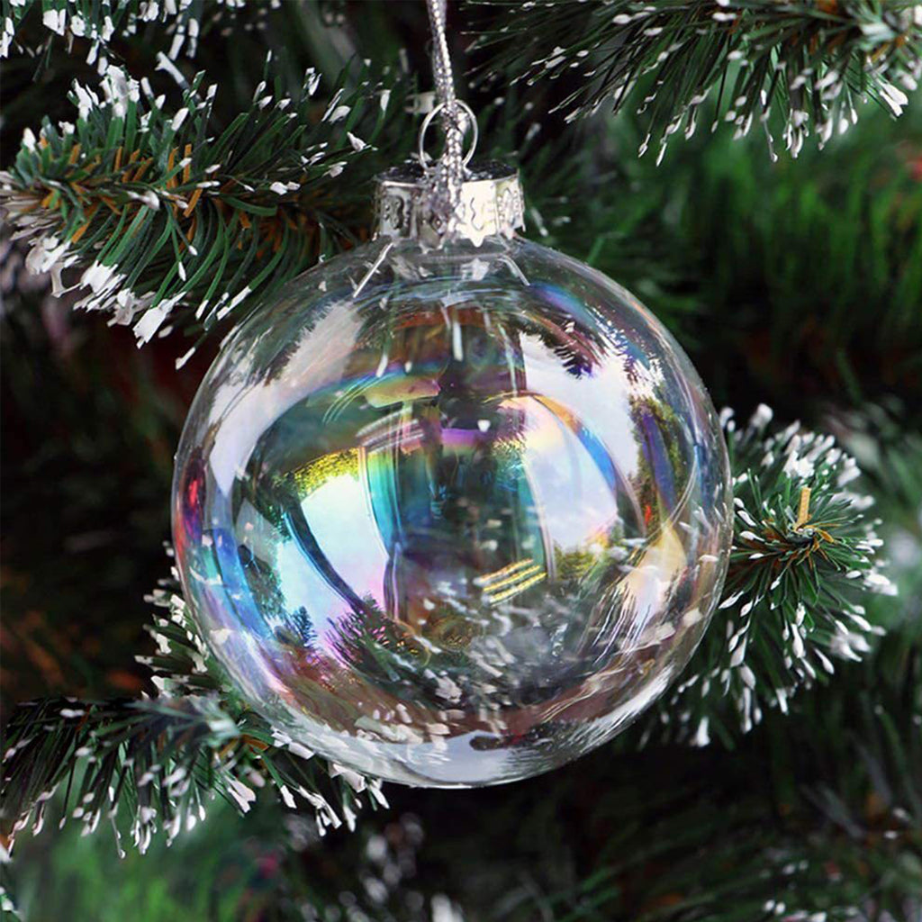 Clear Glass Ball Ornaments
