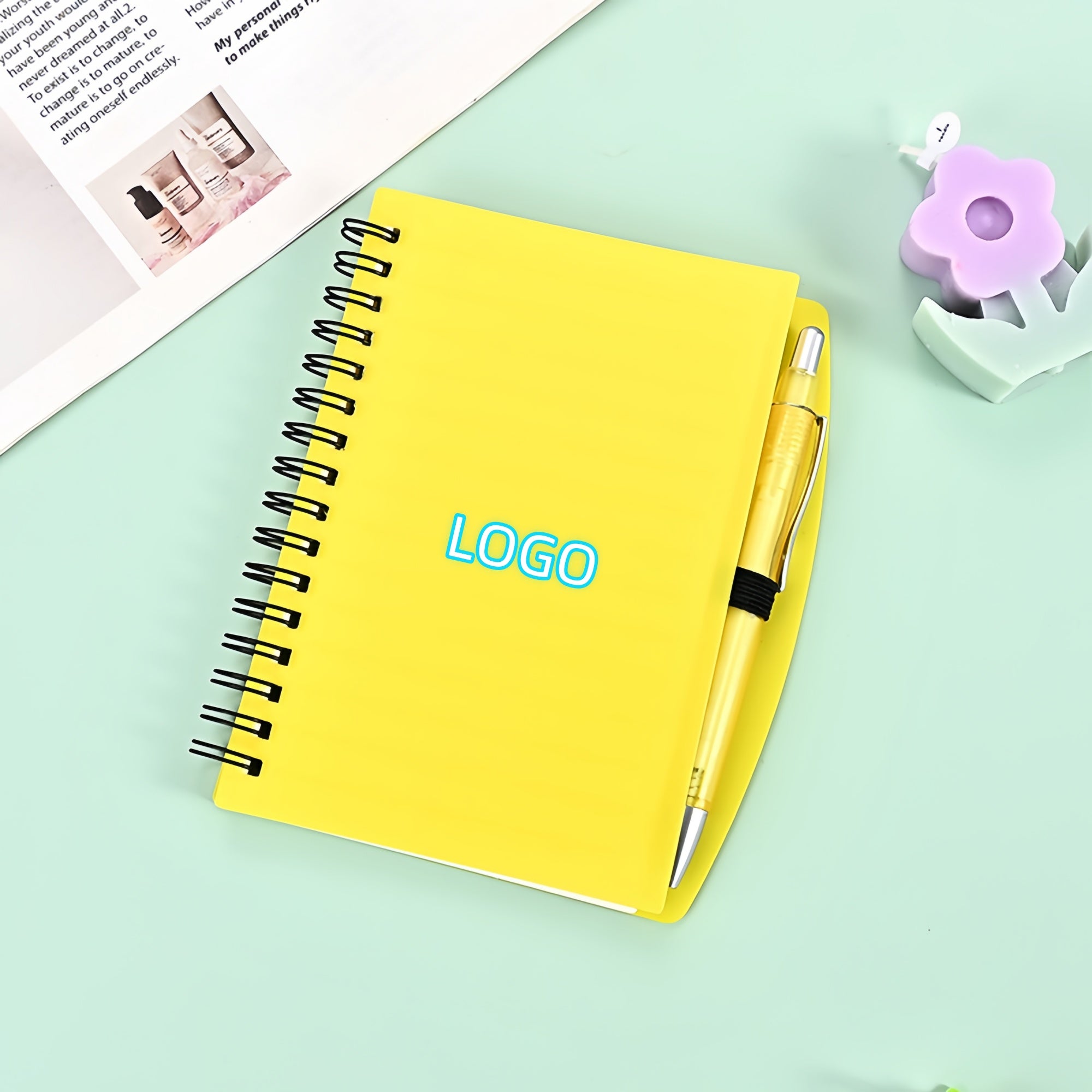 Personalised High Quality School Kids Journal Notebooks And Pen Set