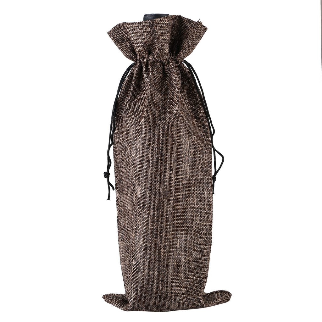 Linen Bundle Lipstick Wine Bag