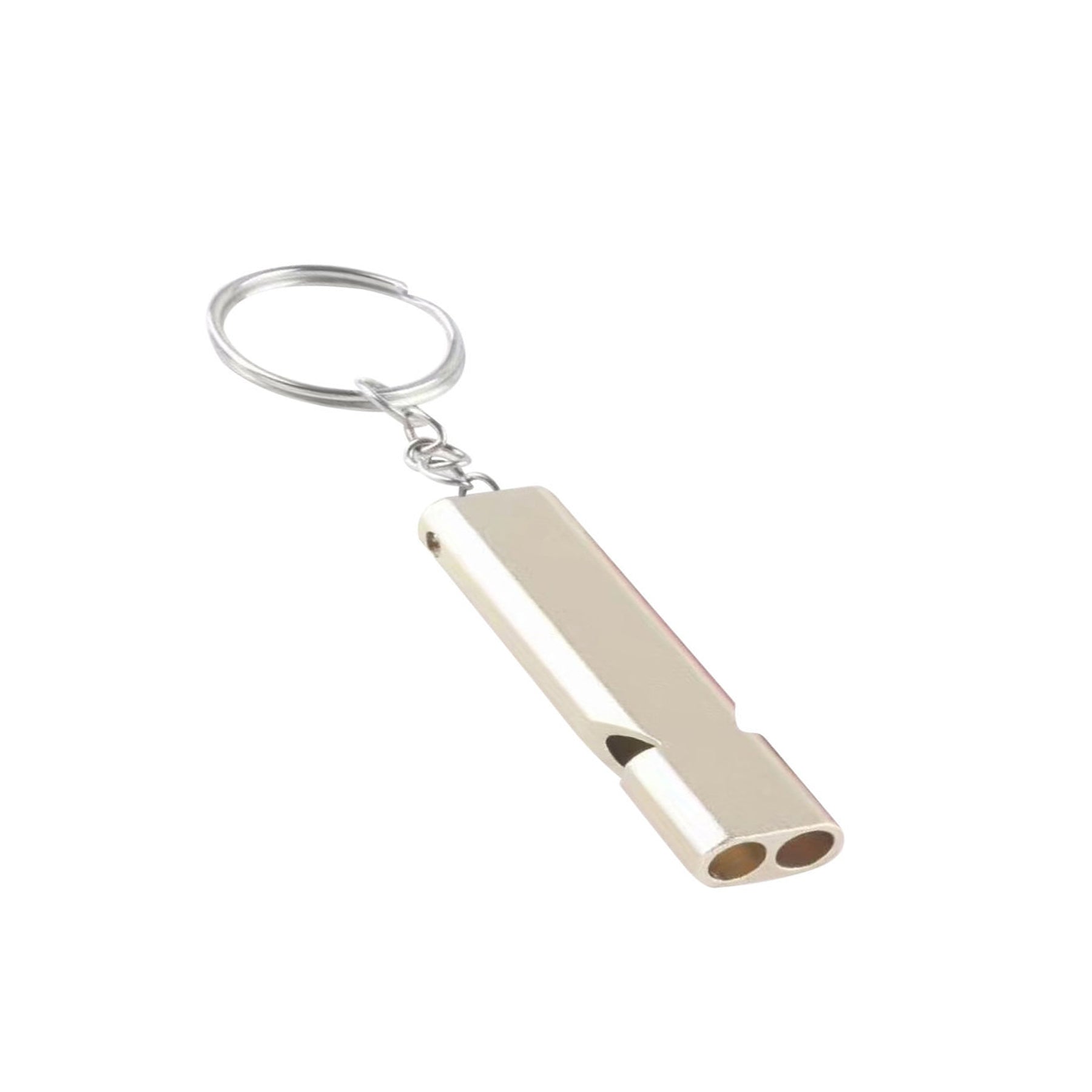 Aluminum Alloy Dual Frequency Survival Whistle Training Pigeon Whistle Referee Whistle
