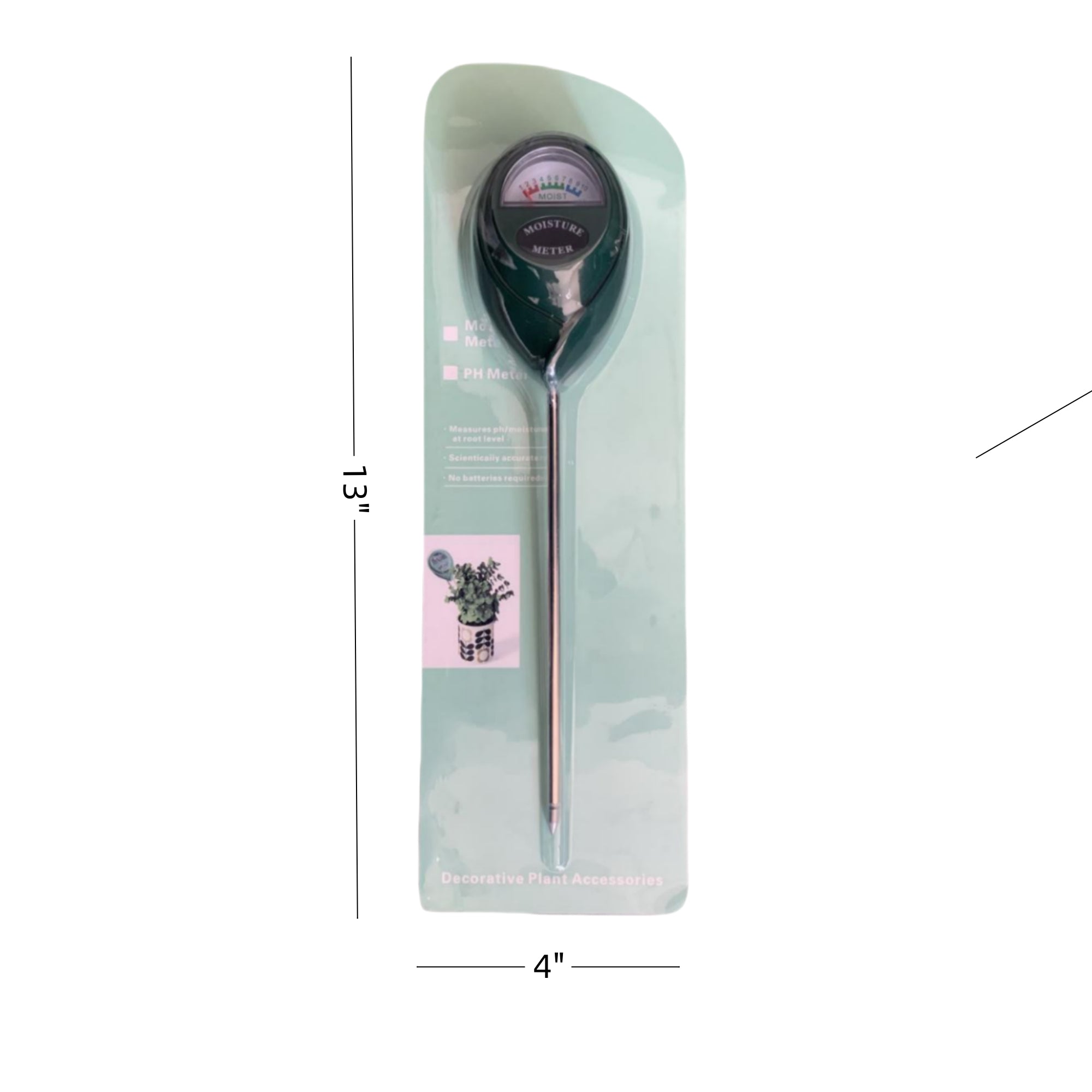 Soil Moisture and pH Tester