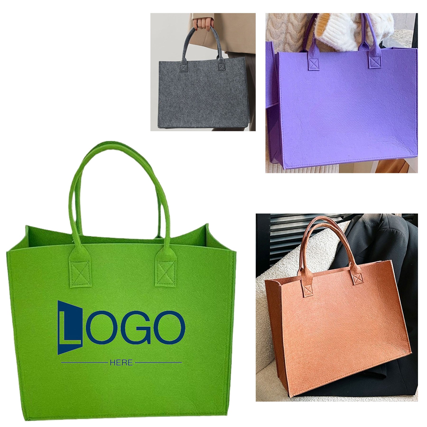Felt Tote Bag