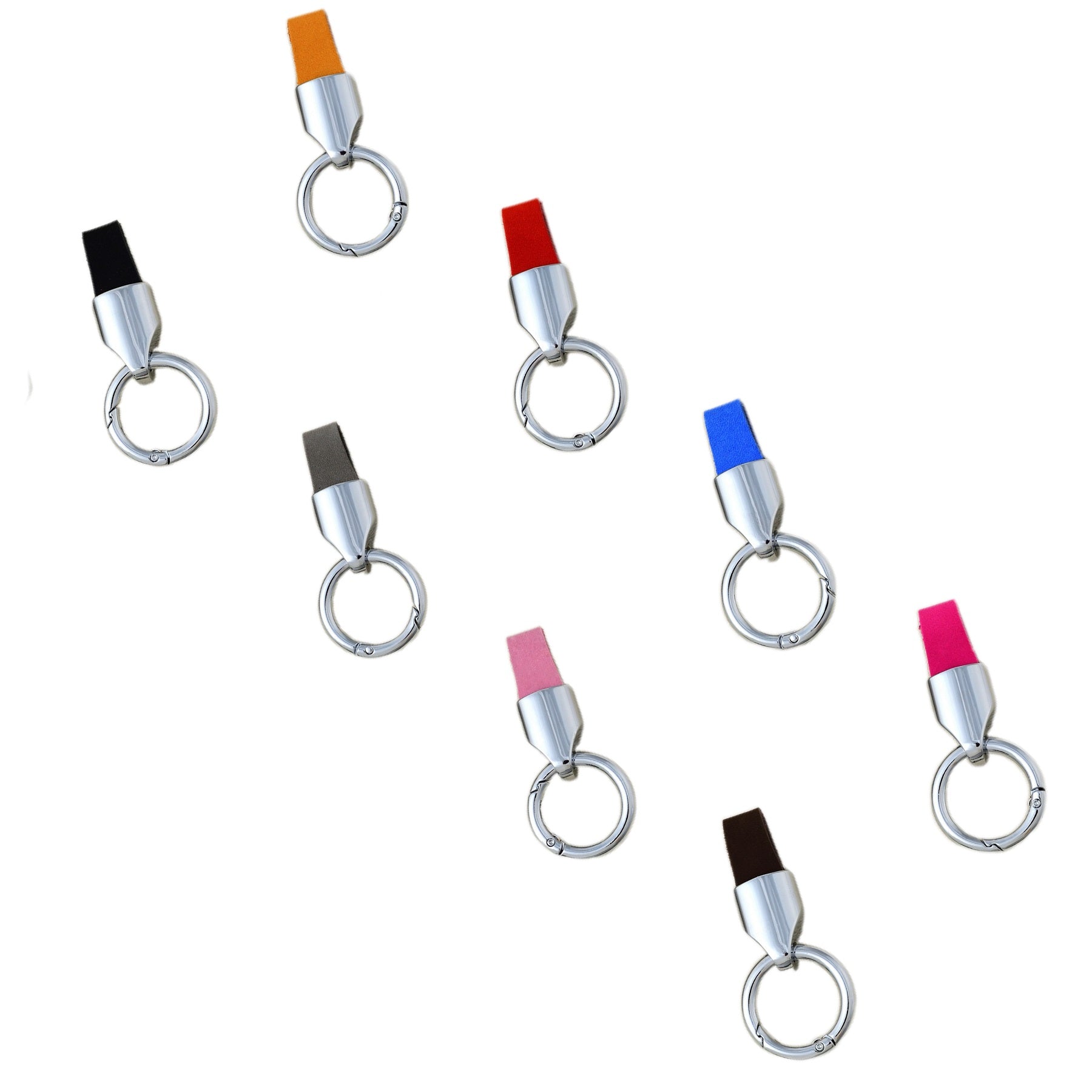 Matte Cowhide Keychain