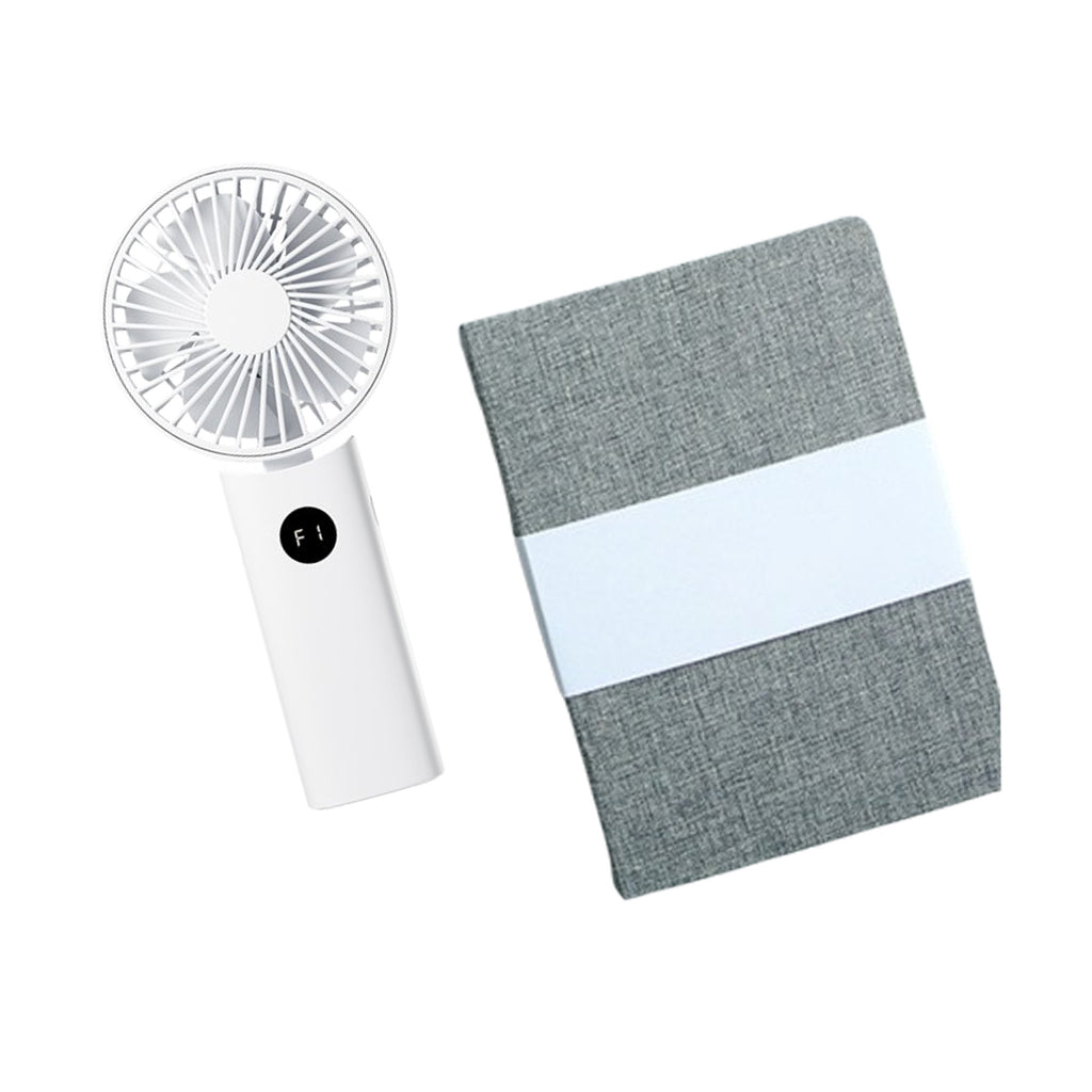 Small Rechargeable Fan With Digital Display