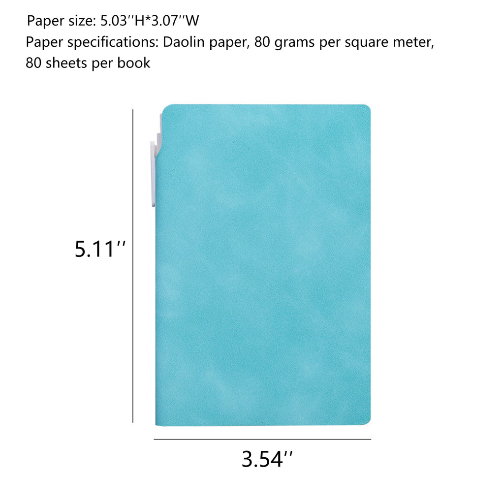 Soft Cover PU Leather A 7 Notebook Journal Business