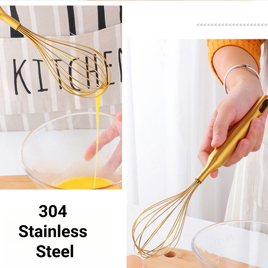 304 Stainless Steel Manual Egg Beater