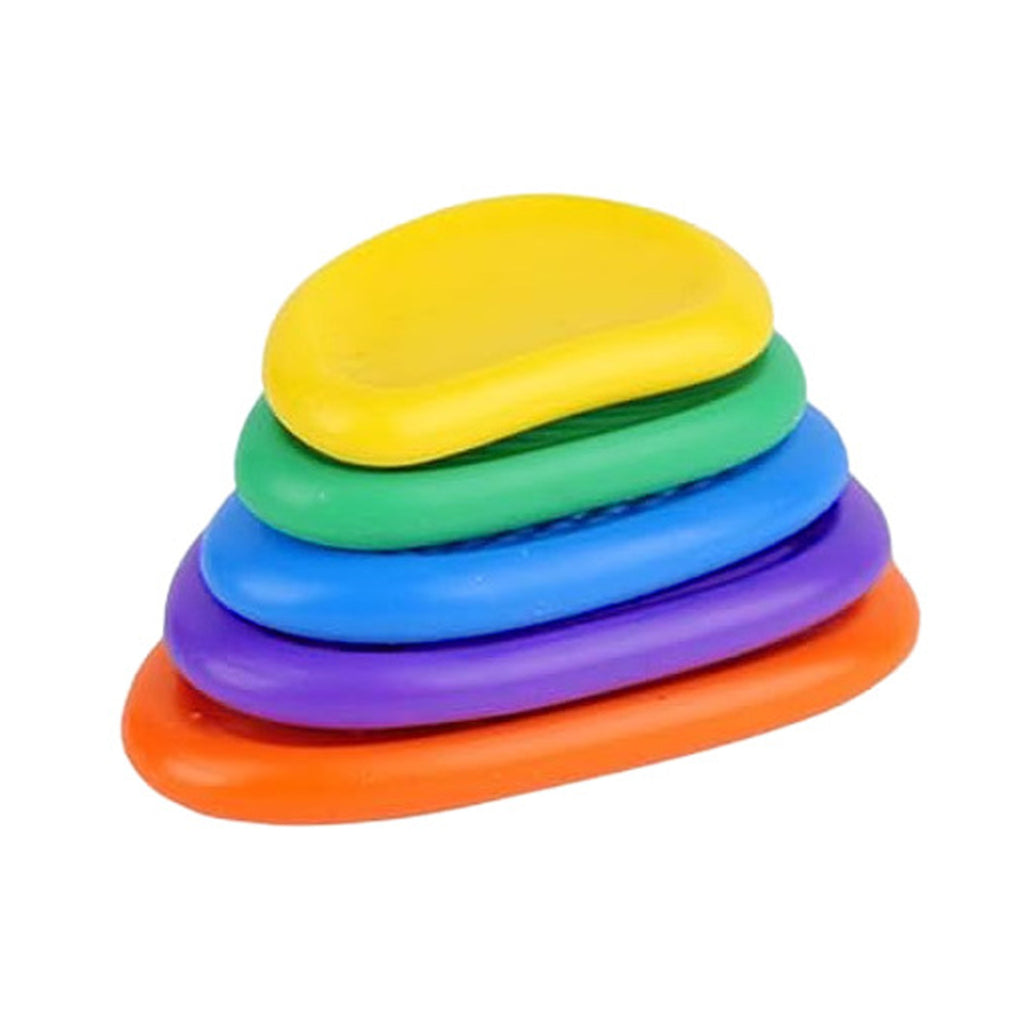 A Pack Of Six Intelligence Stone Shape Stress Relief Toys