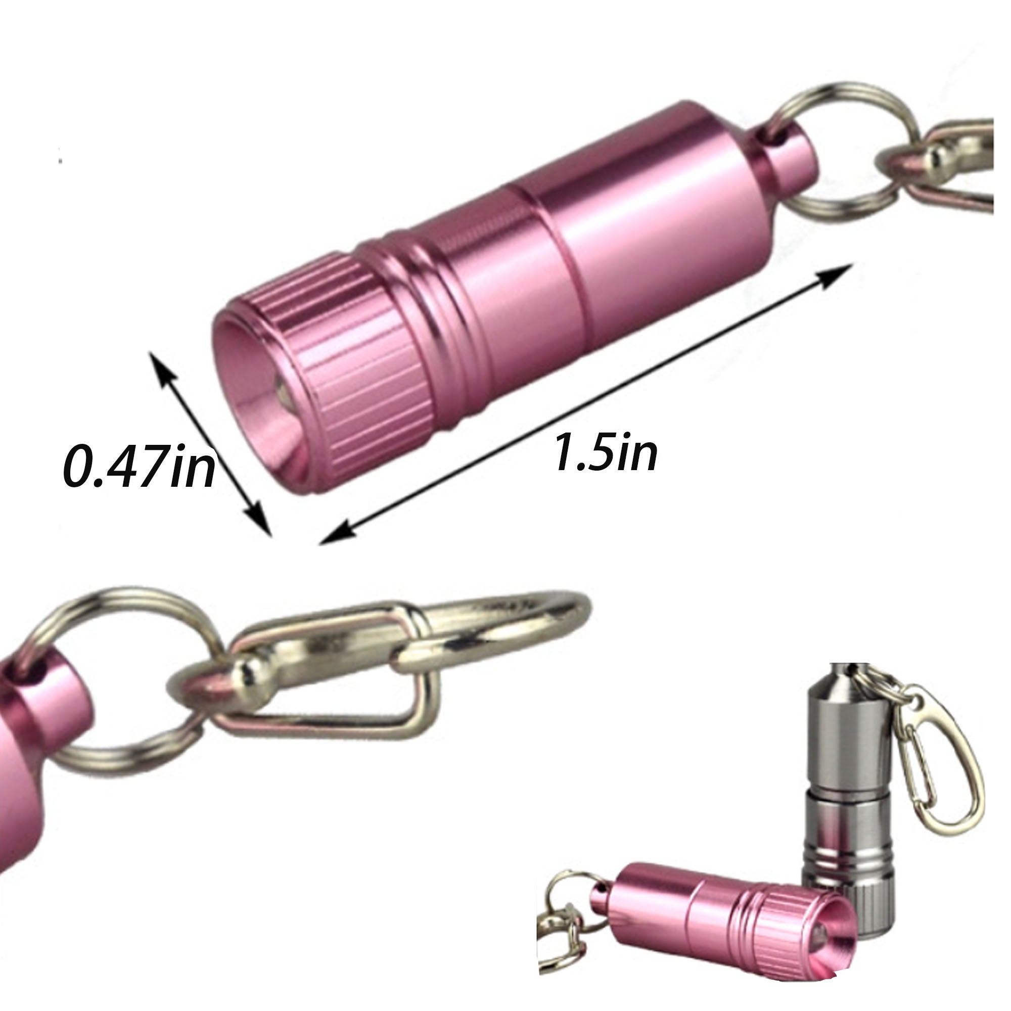 LED Flashlight Keychain Bright