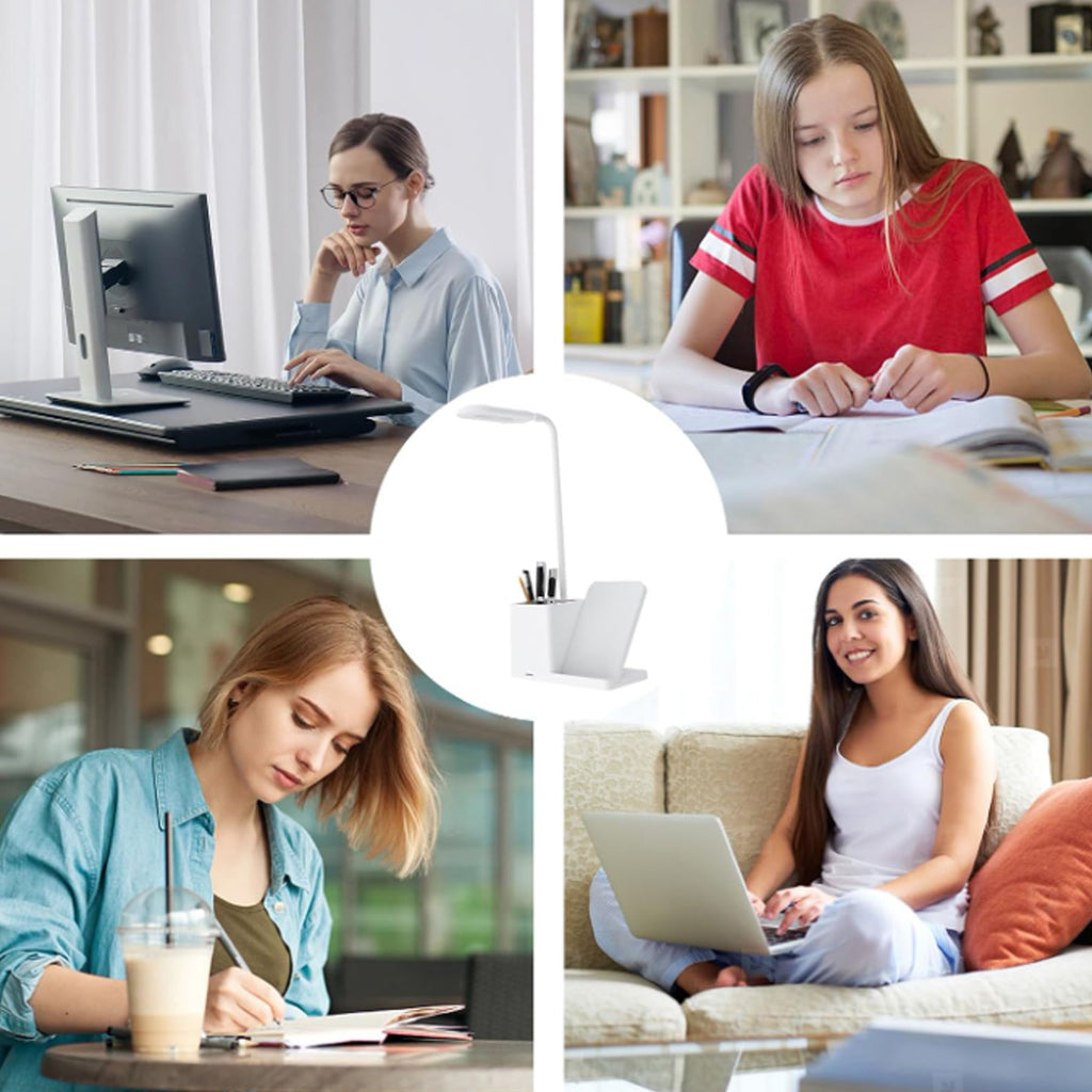 Multifunctional LED Desk Lamp With Fast Charger