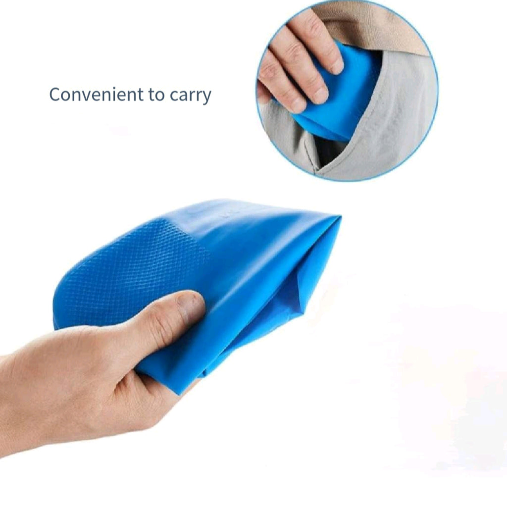 Portable Stretch Stay On Waterproof Rain Overshoes Non slip