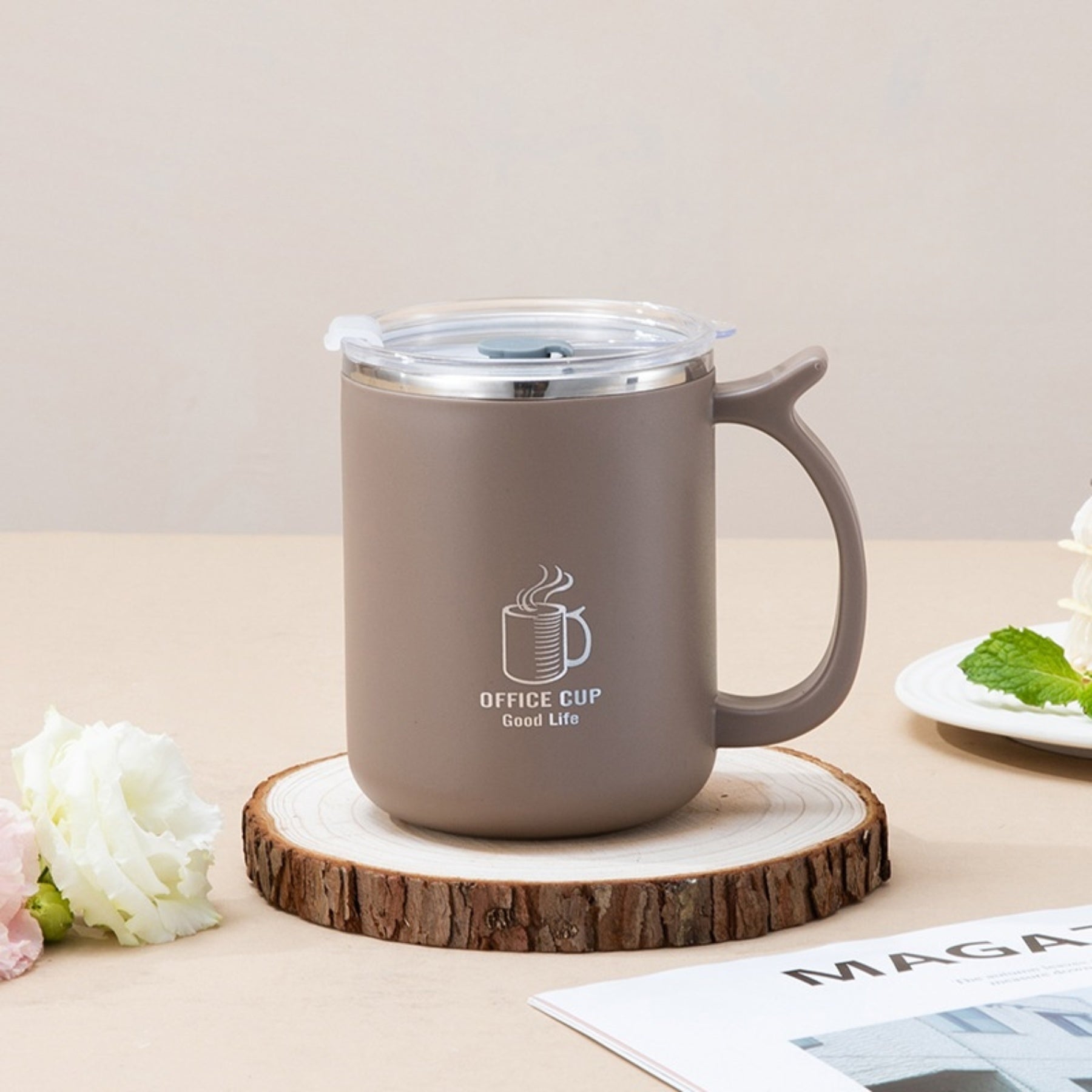 304 Stainless Steel Double-Wall Insulated Mug