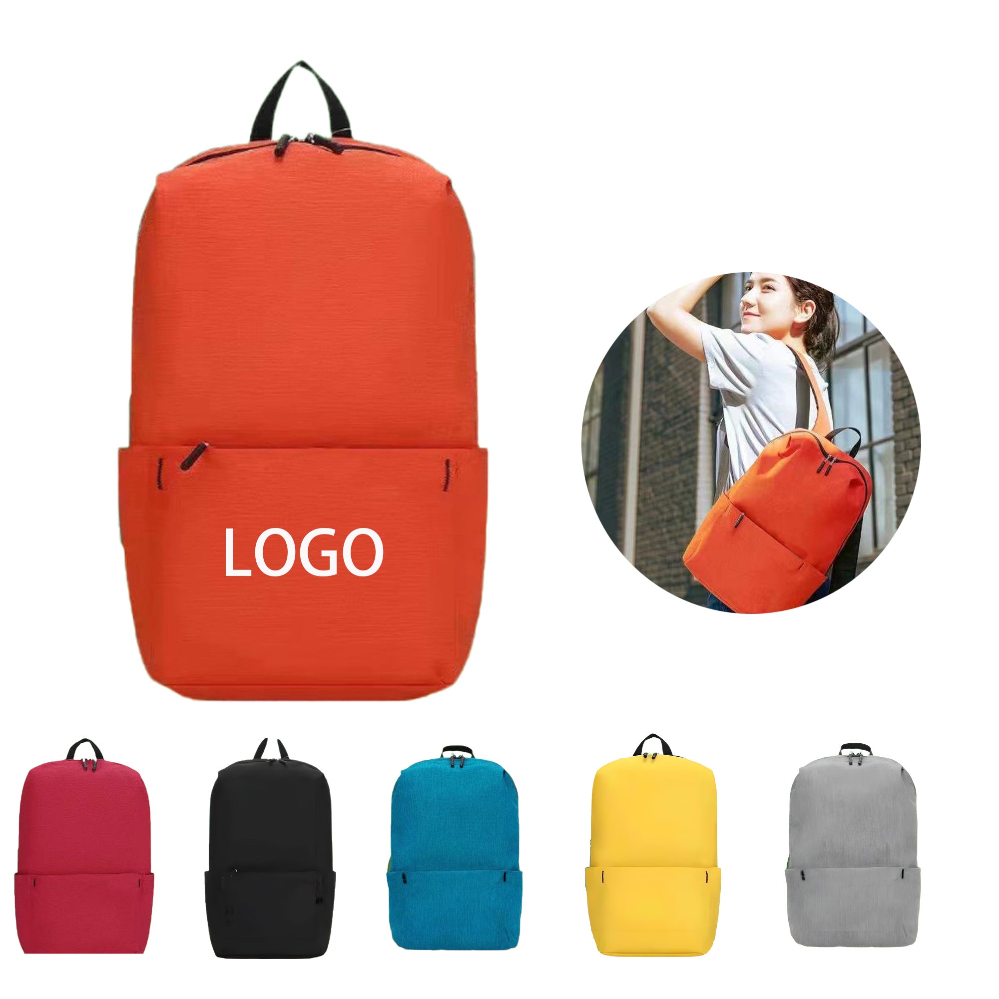 Outdoor Student Backpack-Water-Resistant Dual-Strap Bag