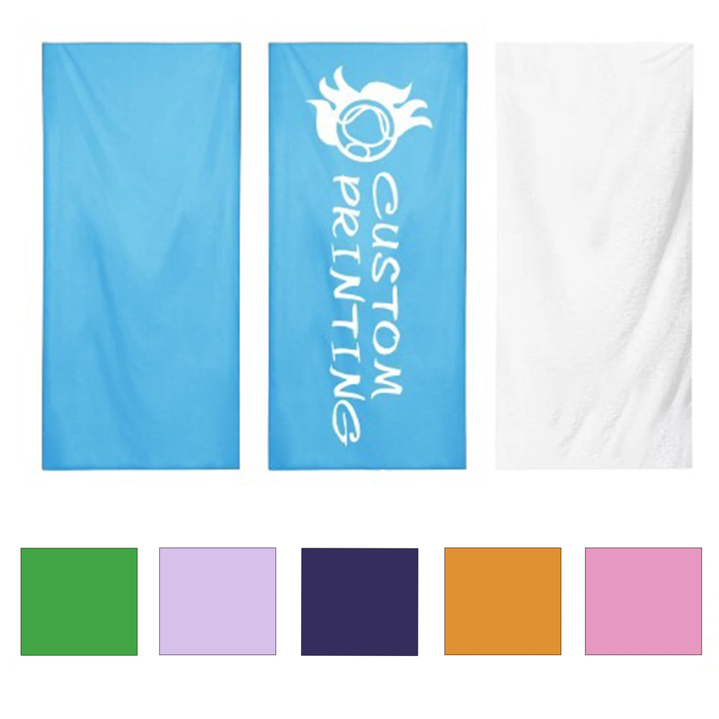 Microfiber Single-Sided Printed Beach Towel