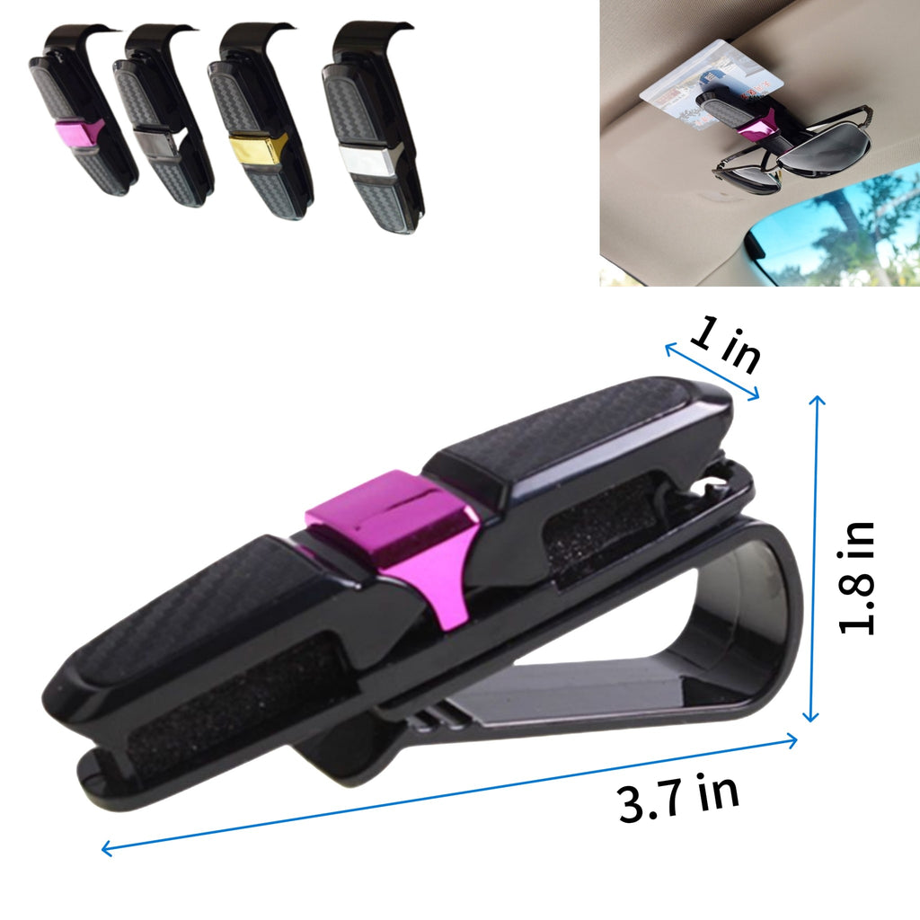 Car Mounted Sun Visor Glasses Clip