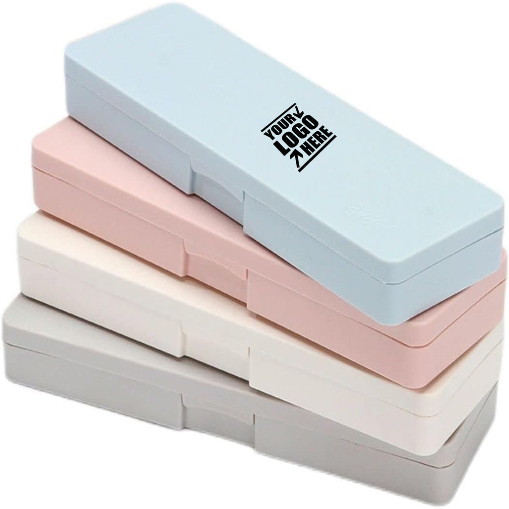 Plastic Pencil Case Storage Organizer Box