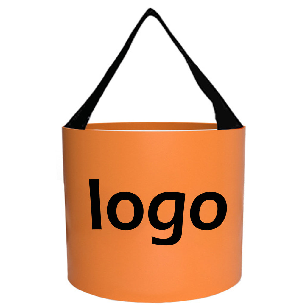 Halloween Candy Canvas Bag With Portable Led Lights