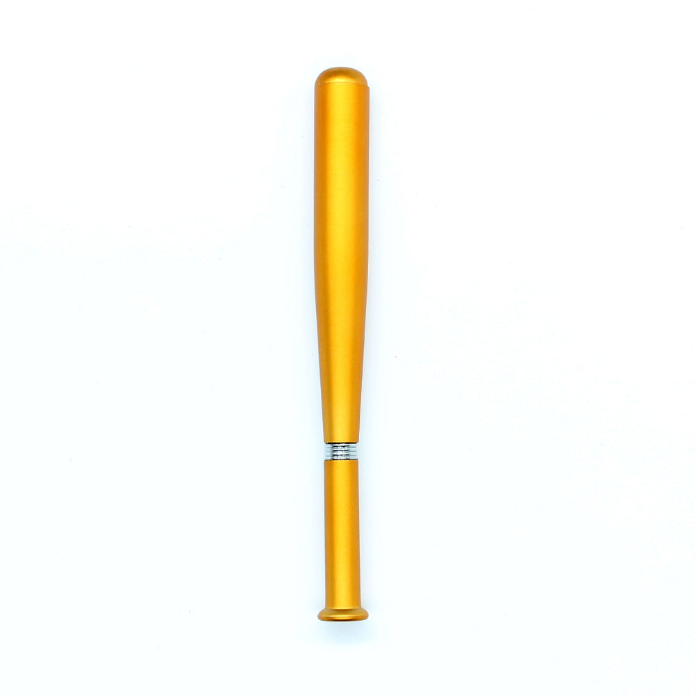 Baseball Bat-Shaped Spray-Painted Ballpoint Pen