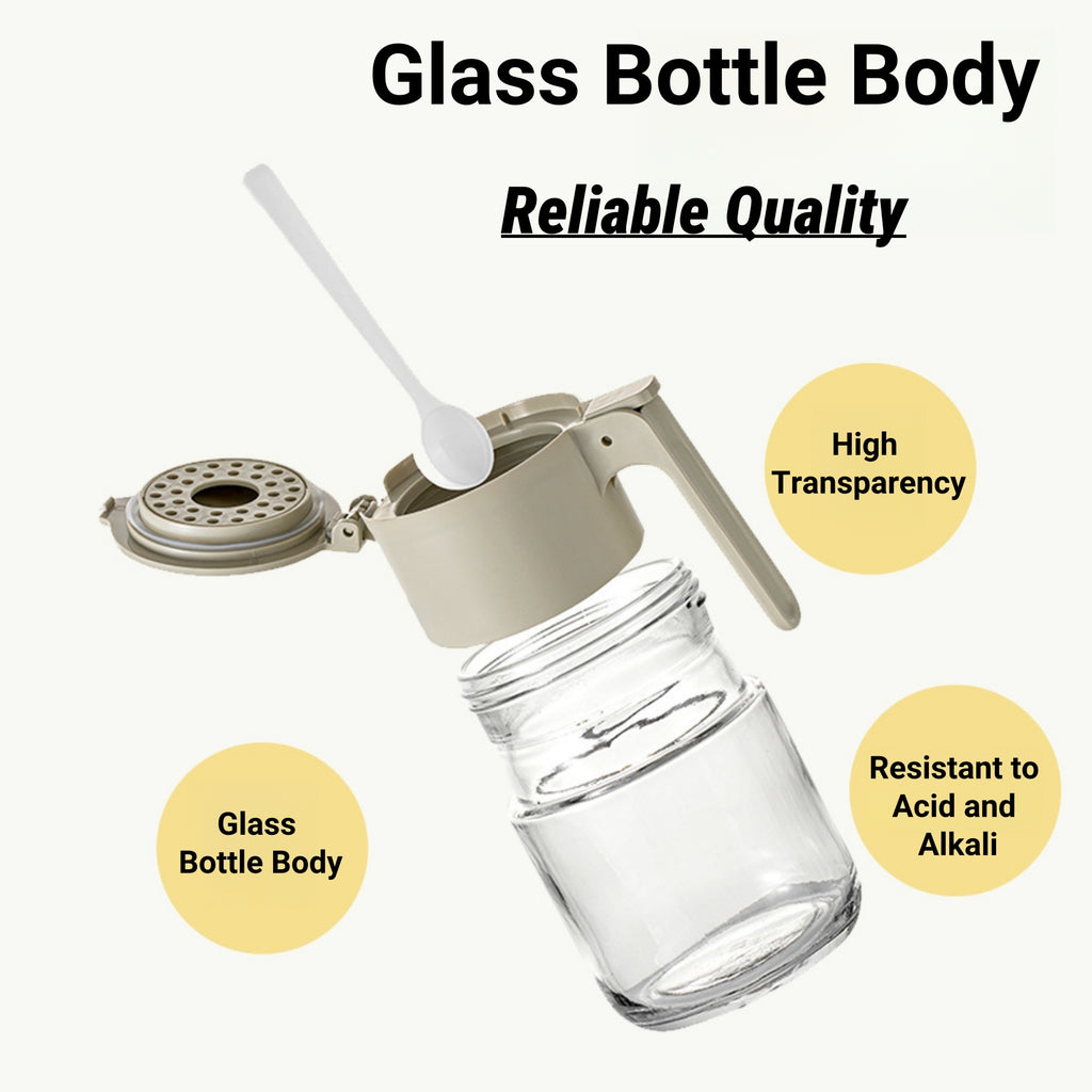 Glass Moisture - proof Seasoning Jars