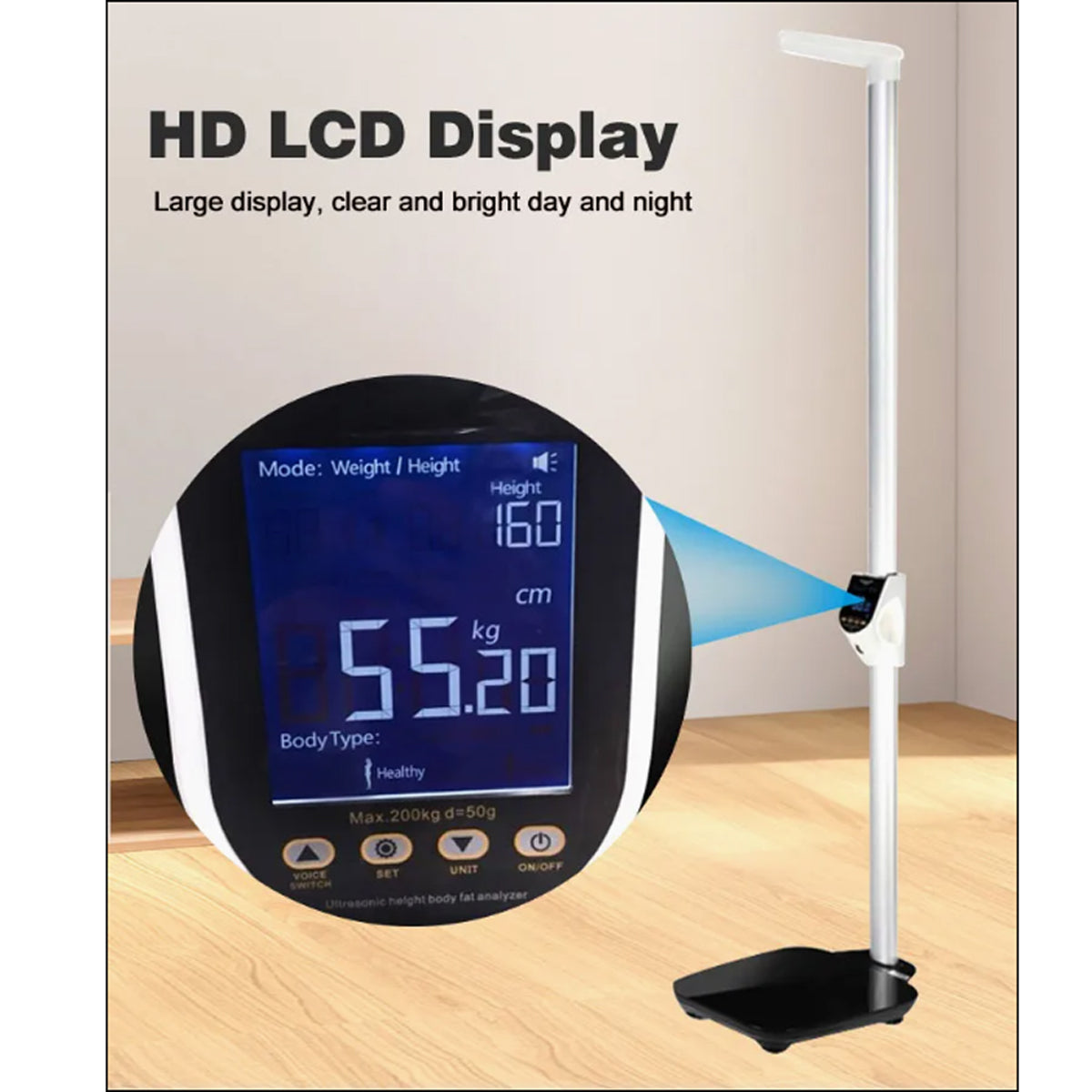 Body Fat Height Weight Scales