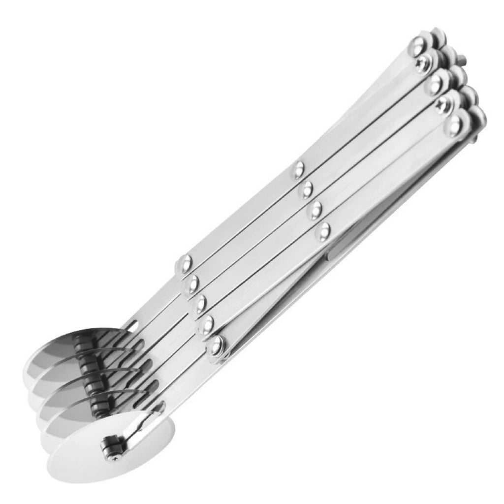 Stainless Steel 5-Wheel Pizza Cutter