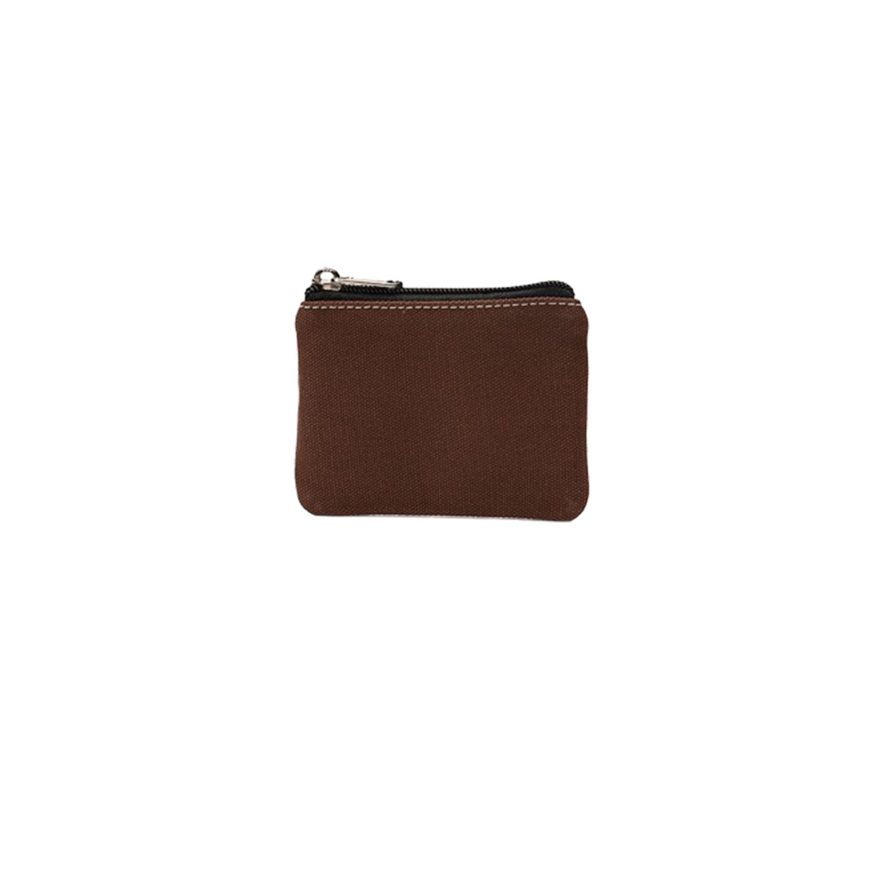 Canvas Simple Zipper Coin Purse