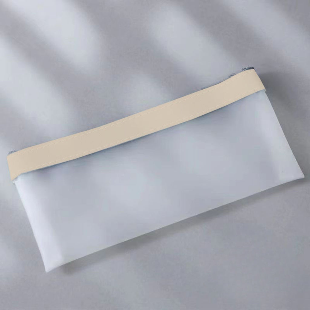 Frosted Transparent Pencil Case