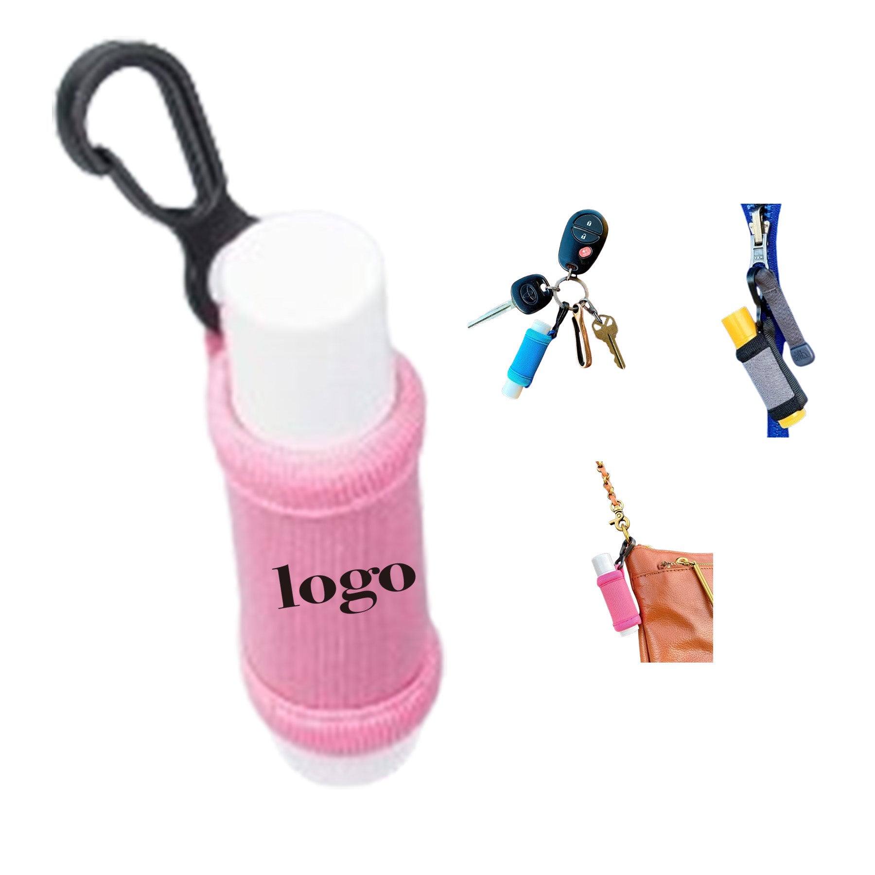 Lipstick Case With Key Chain