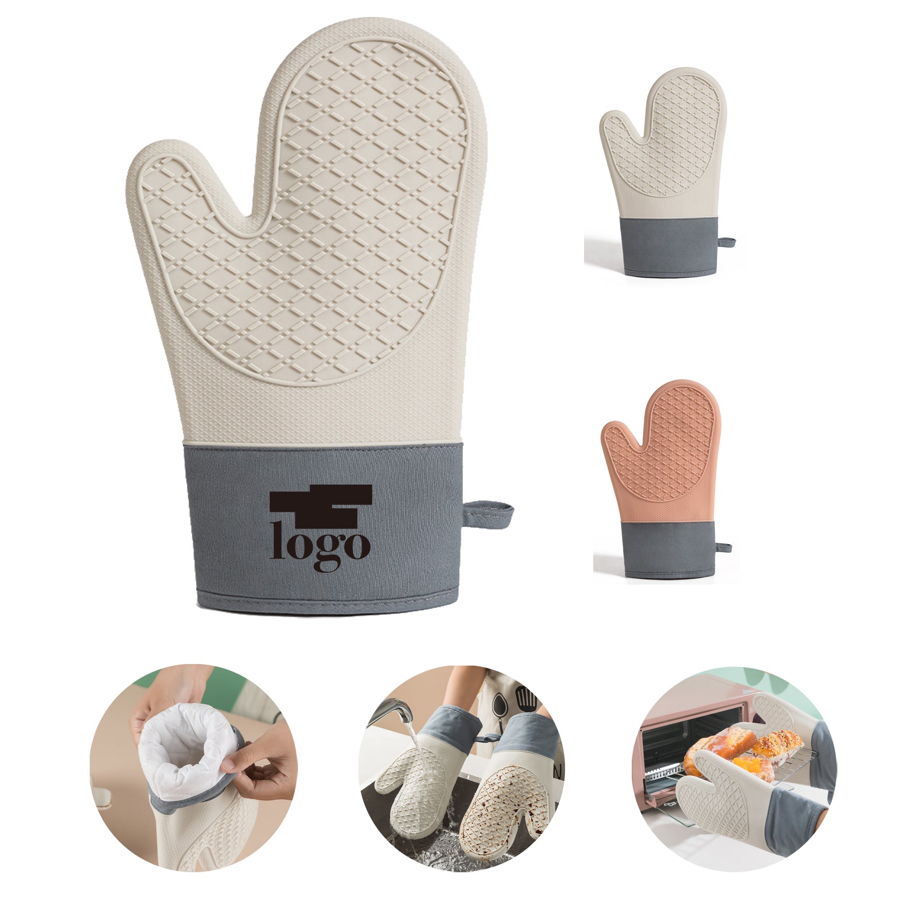 Silicone Insulated Oven Gloves