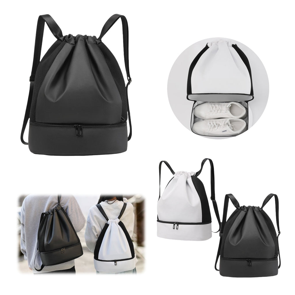 Stylish Minimalist Dry-Wet Separation Dual-Shoulder Backpack